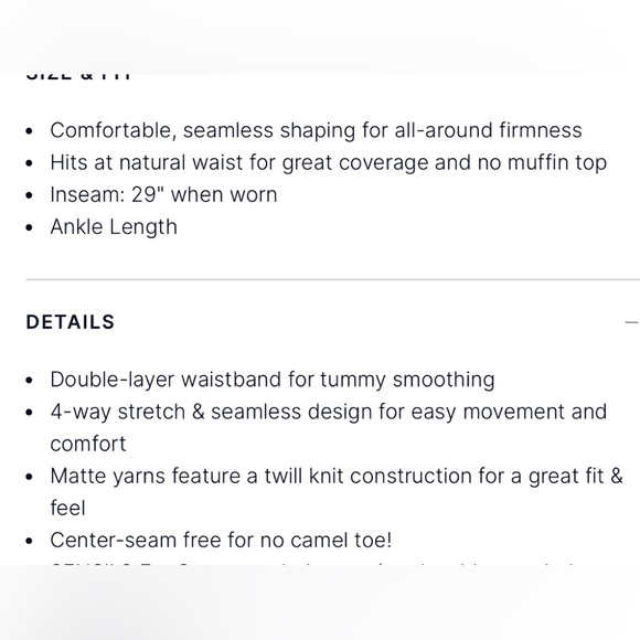 Spanx seamless green camo leggings, size M - Picture 5 of 5